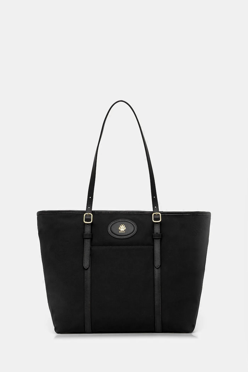 Kabelka Bally černá barva, WAE075