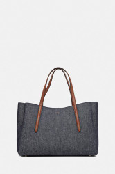 Kabelka BOSS Anett Tote D tmavomodrá barva, 50547575