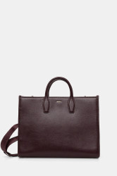 Kabelka BOSS Sandy MED Tote fialová barva, 50547947