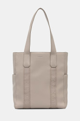 Kabelka Calvin Klein béžová barva, LV04F3289G