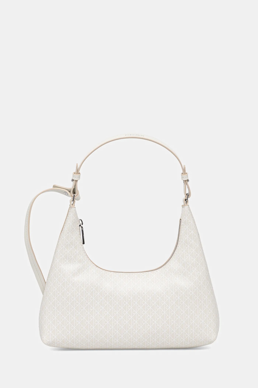 Kabelka Calvin Klein béžová barva, LV04F3298G