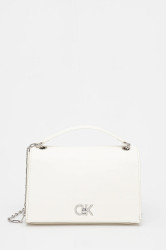 Kabelka Calvin Klein bílá barva, LV04F3104G