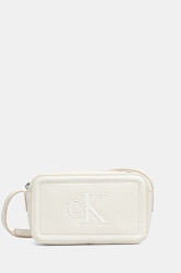 Kabelka Calvin Klein bílá barva, LV04F3220G