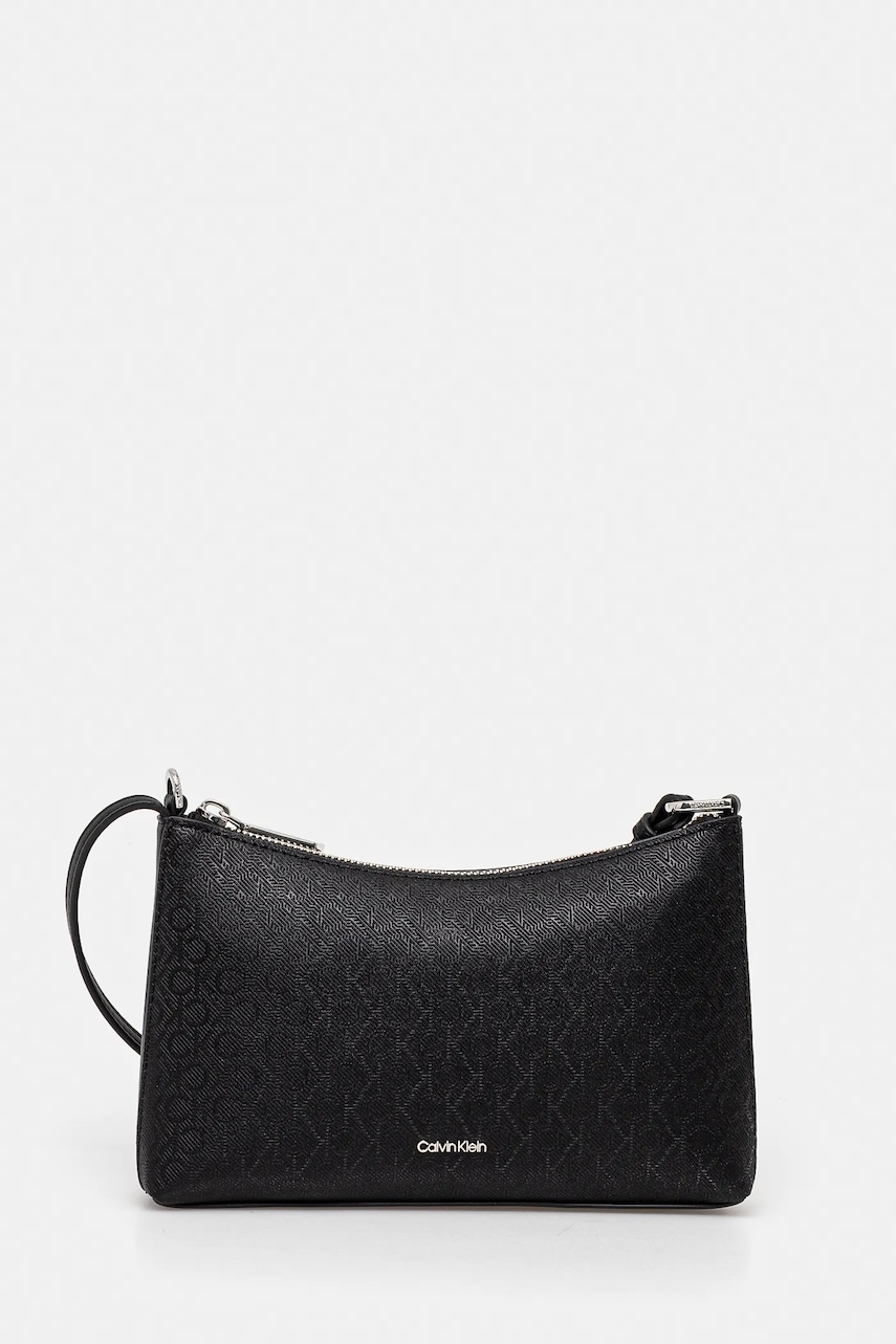 Kabelka Calvin Klein černá barva, LV04F3099G