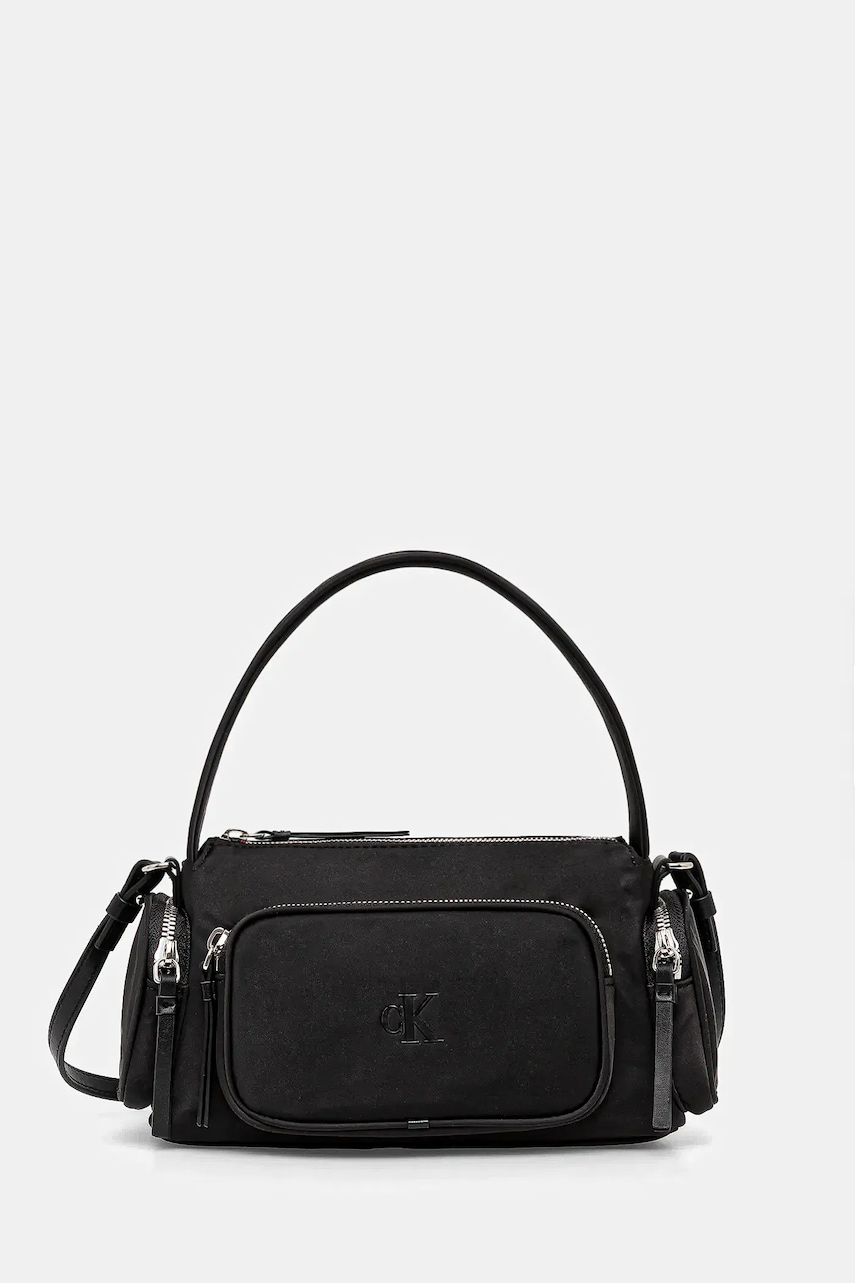 Kabelka Calvin Klein černá barva, LV04F3132G