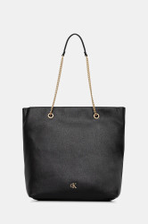 Kabelka Calvin Klein černá barva, LV04F3204G