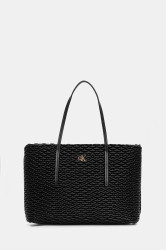 Kabelka Calvin Klein černá barva, LV04F3292G