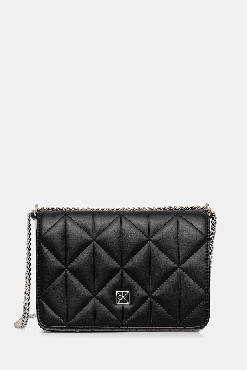 Kabelka Calvin Klein černá barva, LV04F3321G