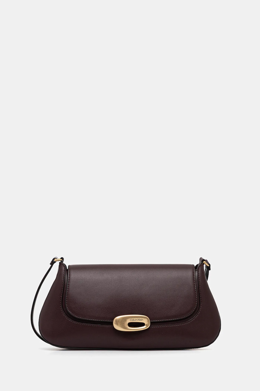 Kabelka Calvin Klein fialová barva, LV04F3146G