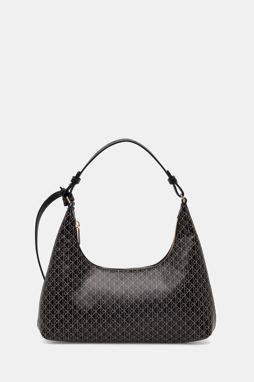 Kabelka Calvin Klein hnědá barva, LV04F3298G