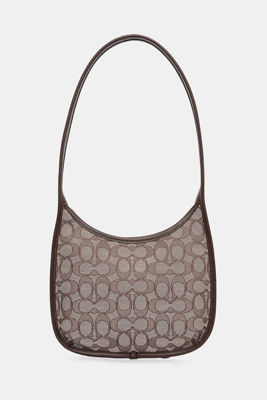 Kabelka Coach šedá barva, CBH25