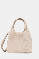 Kabelka Coccinelle béžová barva, E1.THD.58.01.01