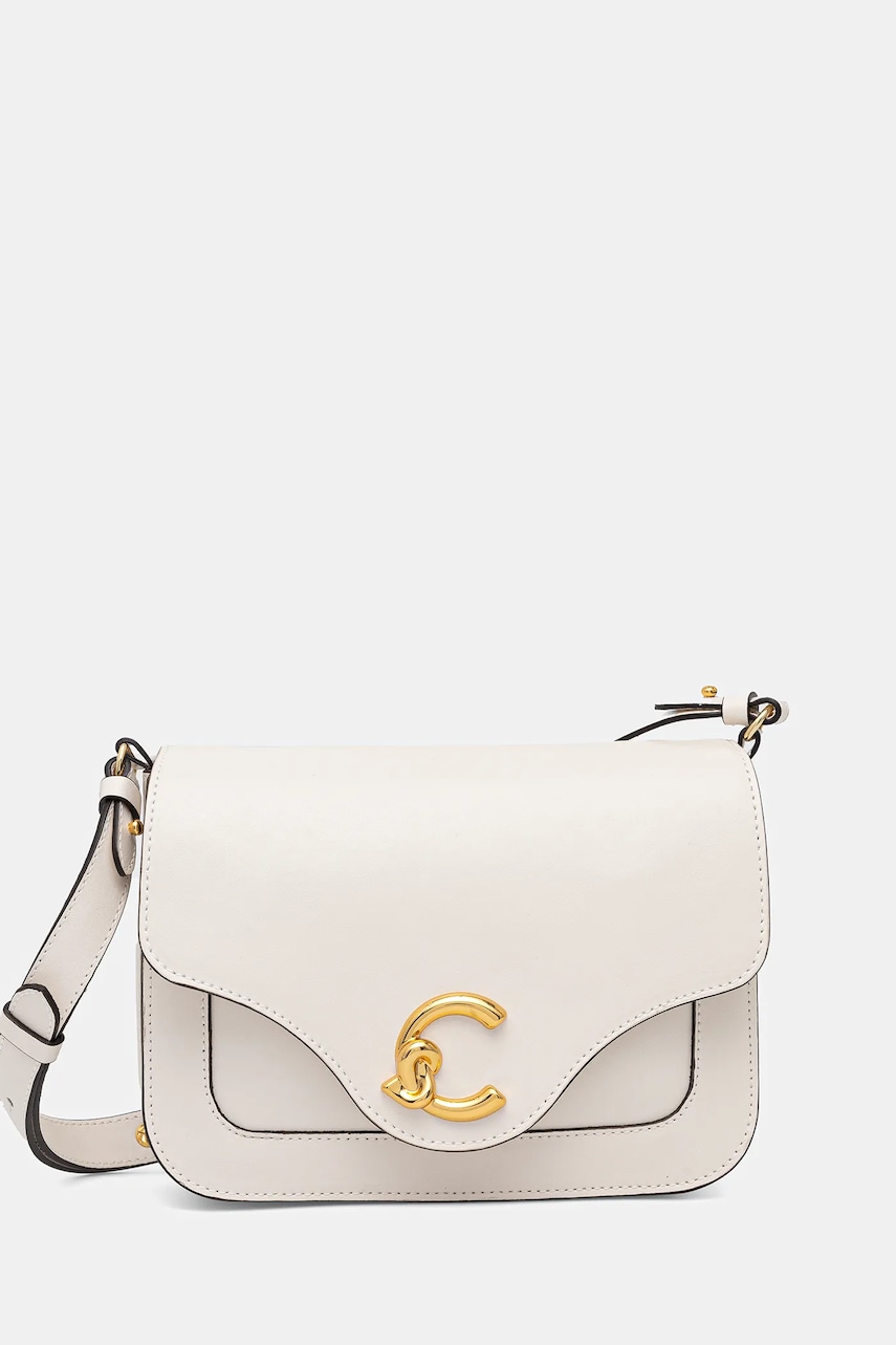 Kabelka Coccinelle bílá barva, SSK 15 01 01