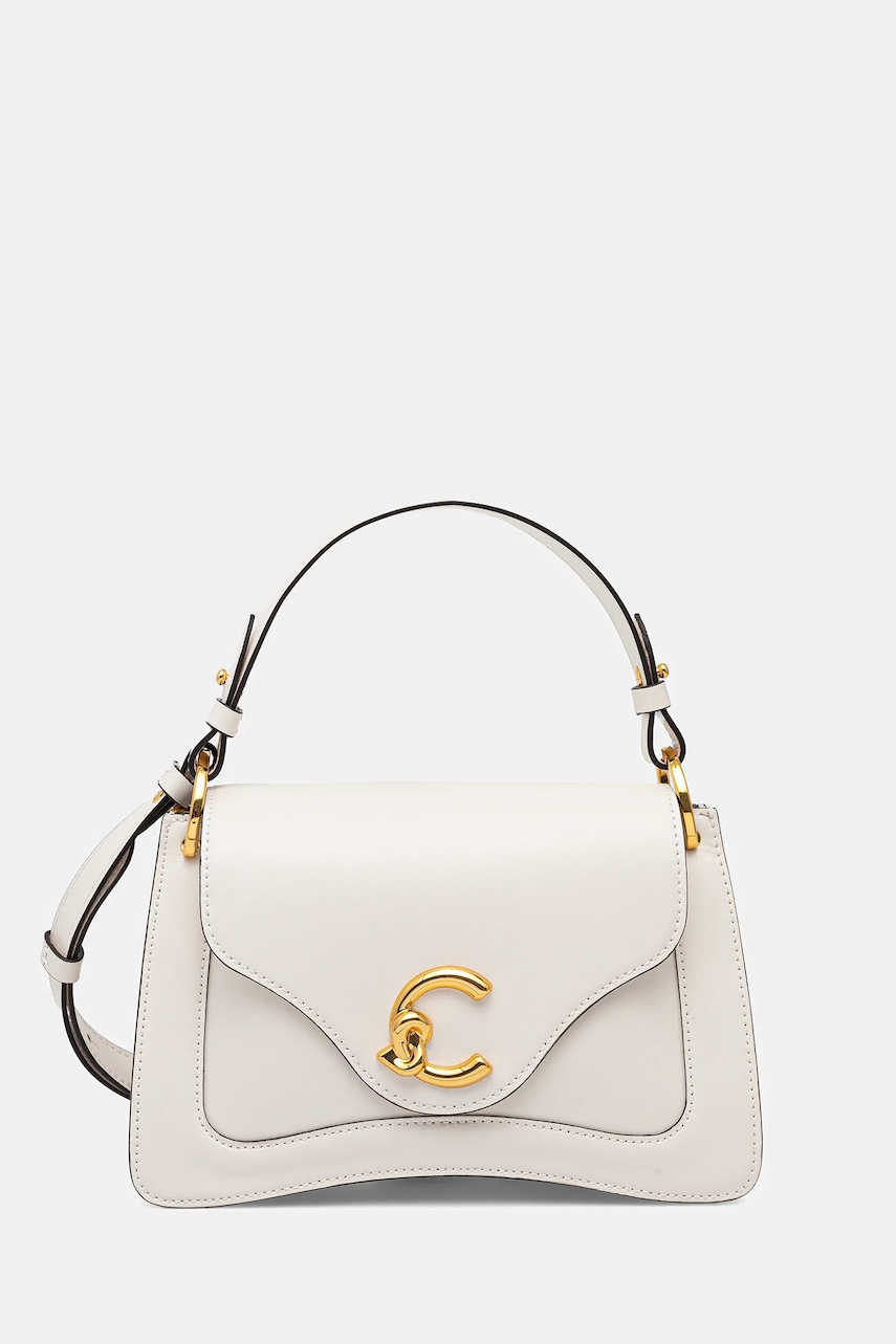 Kabelka Coccinelle bílá barva, SSK 18 02 01