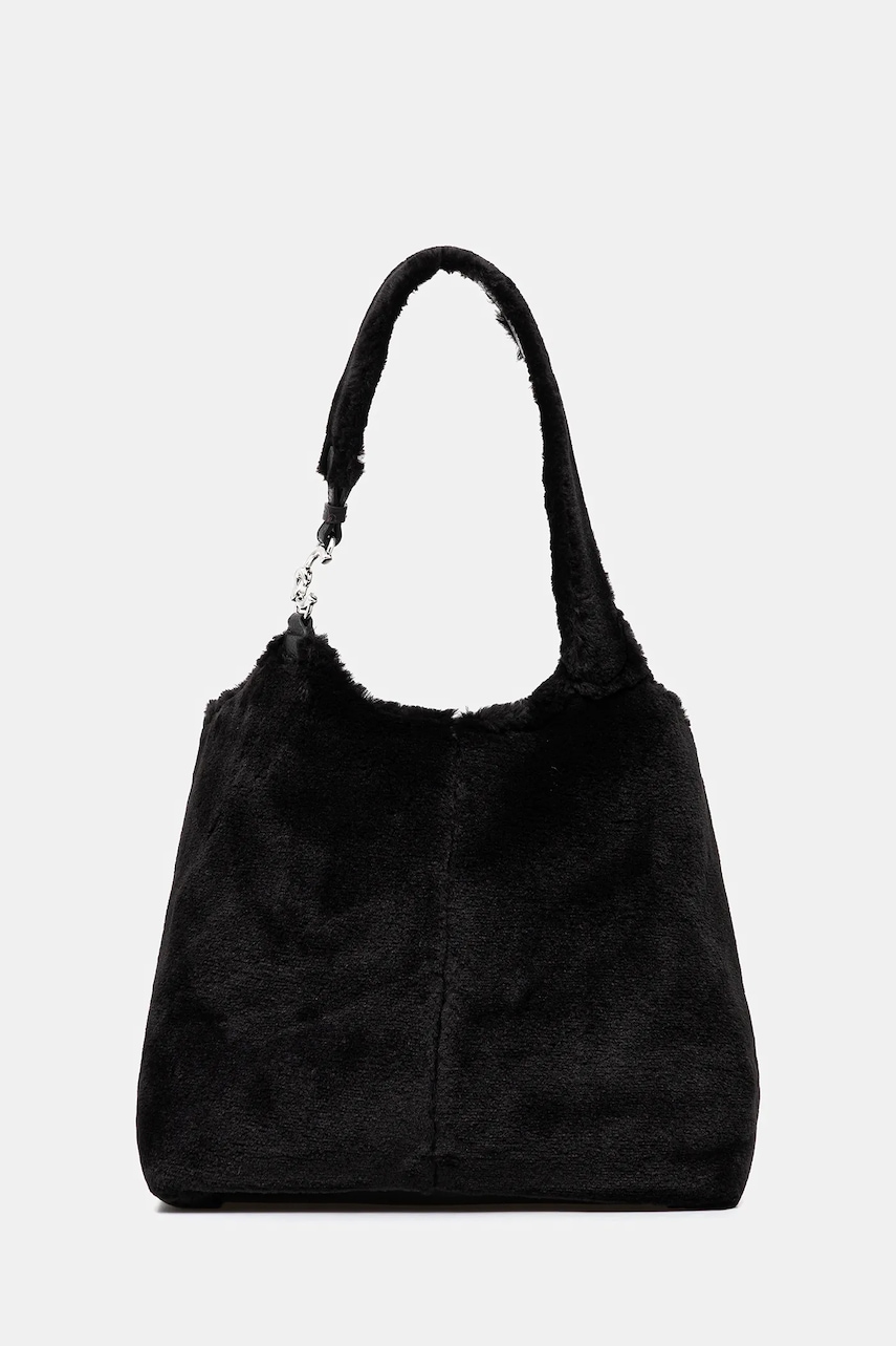 Kabelka Coccinelle černá barva, E1.THD.11.01.01