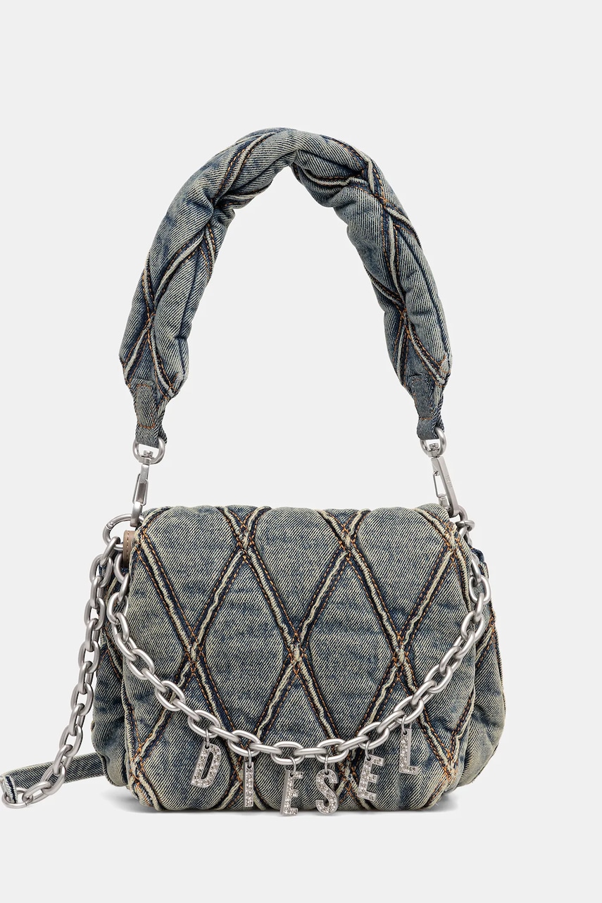 Kabelka Diesel CHARM-D CHARM-D modrá barva, X09597.P5570