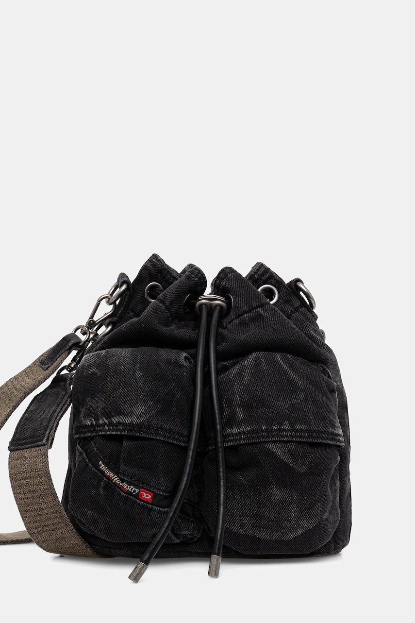 Kabelka Diesel MULTI-PKTS MULTI-PKTS BUCKET černá barva, X10375.P4485