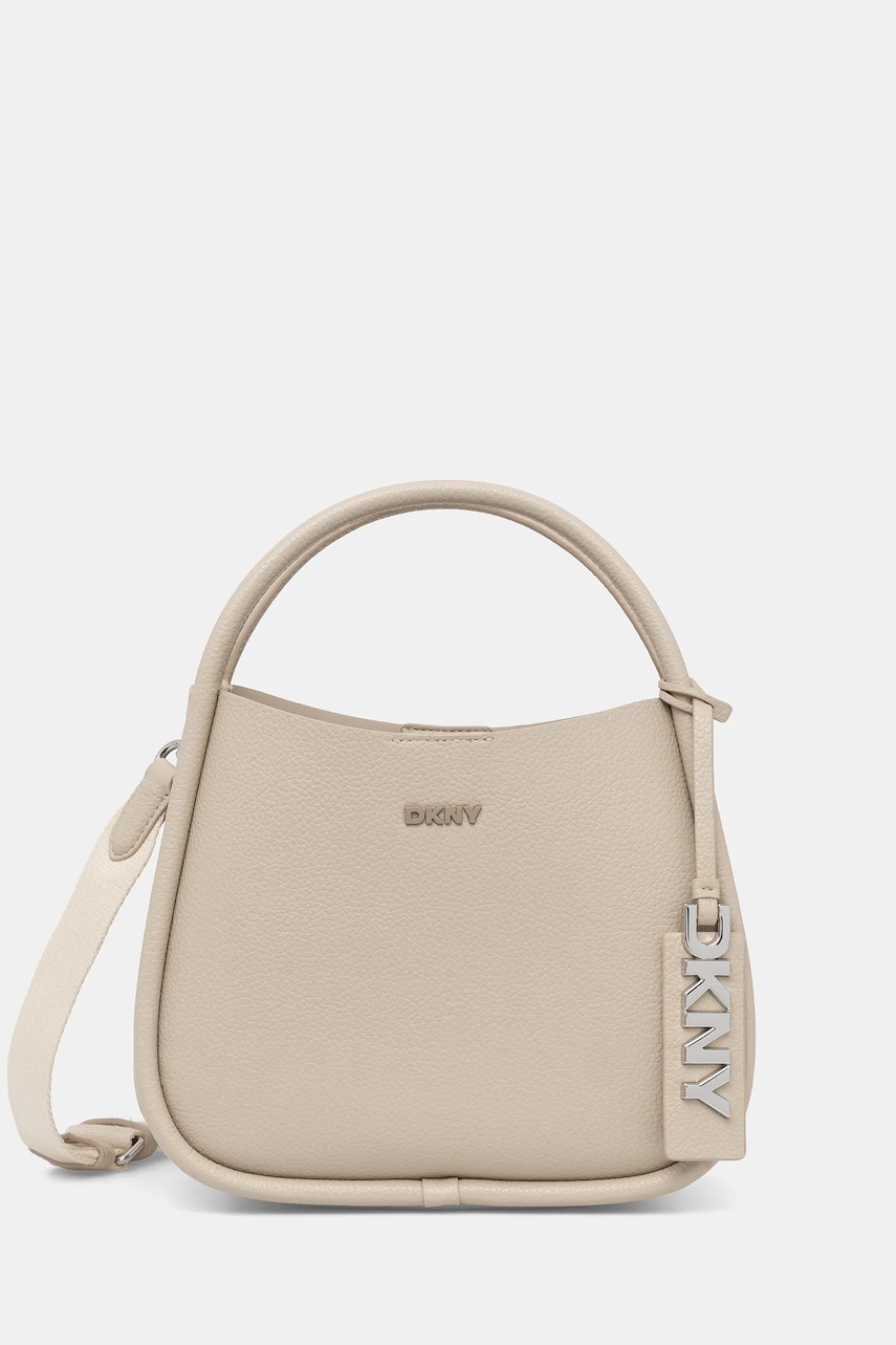 Kabelka Dkny béžová barva, R52BAK69