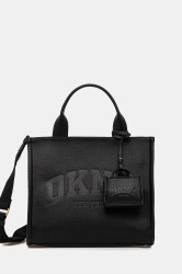 Kabelka Dkny HADLEE černá barva, R53AAR57