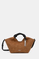 Kabelka Dkny PAULA hnědá barva, R53AMM60