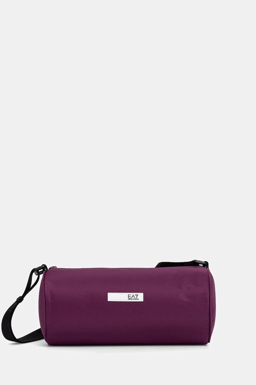 Kabelka EA7 Emporio Armani fialová barva, AF18306.7W000742