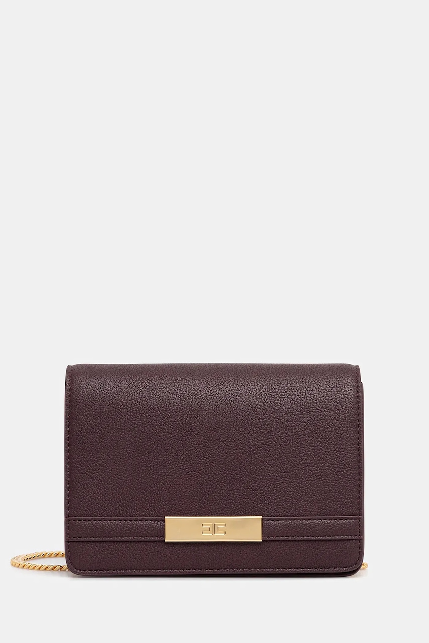 Kabelka Elisabetta Franchi vínová barva, BS39A56E2