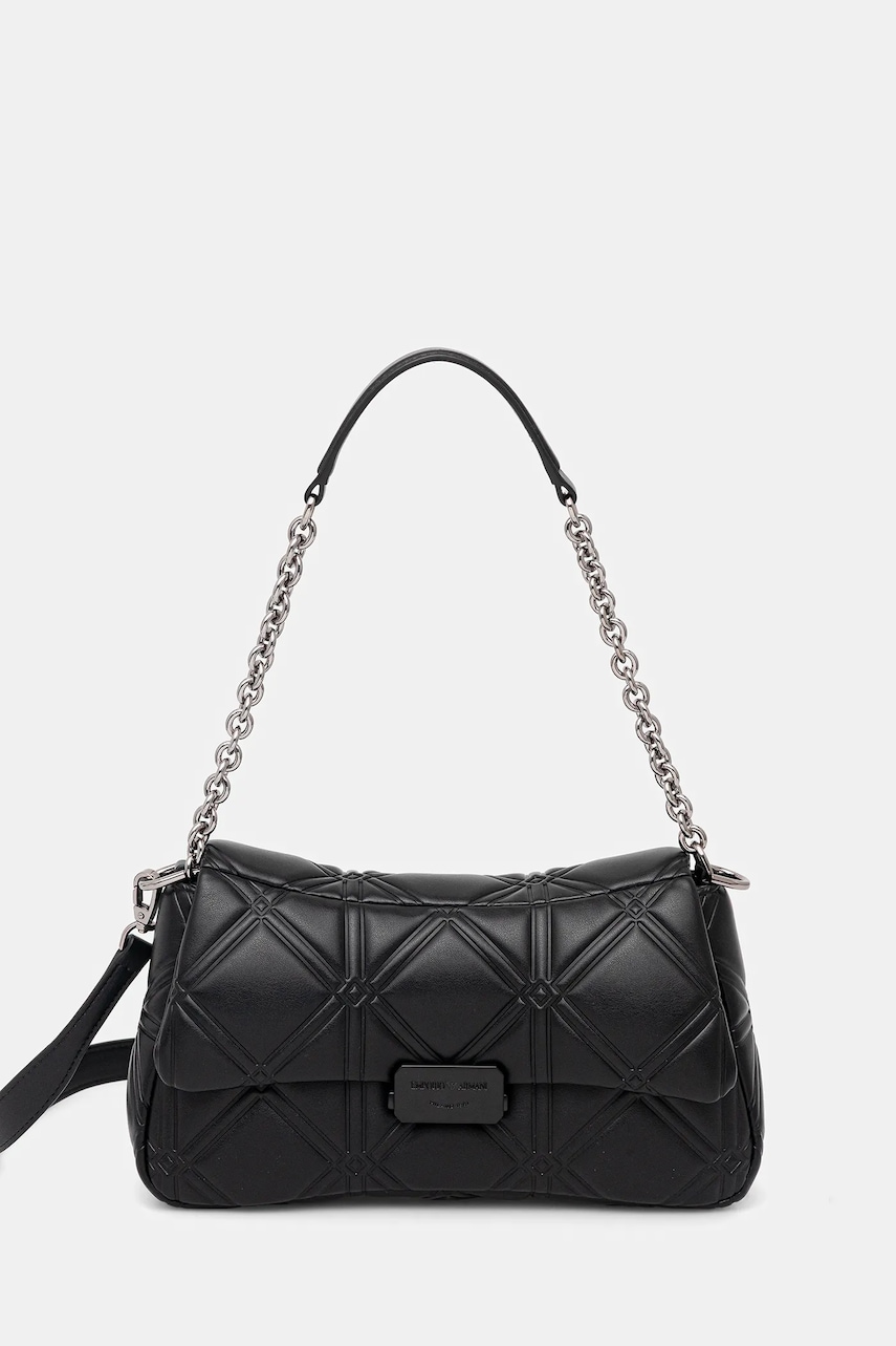 Kabelka Emporio Armani černá barva, EW002644 AF18575