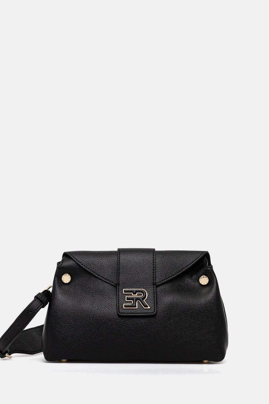 Kabelka Ermanno Firenze černá barva, 12401987