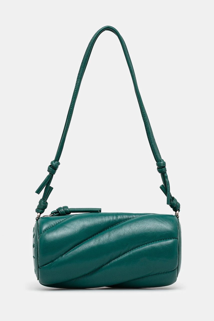 Kabelka Fiorucci Leather Mella zelená barva, U02SPABA001LE04GN02