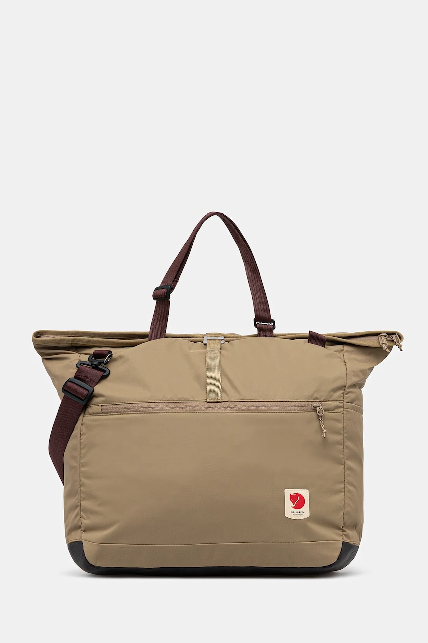 Kabelka Fjallraven High Coast Tote 30L béžová barva, F23200331
