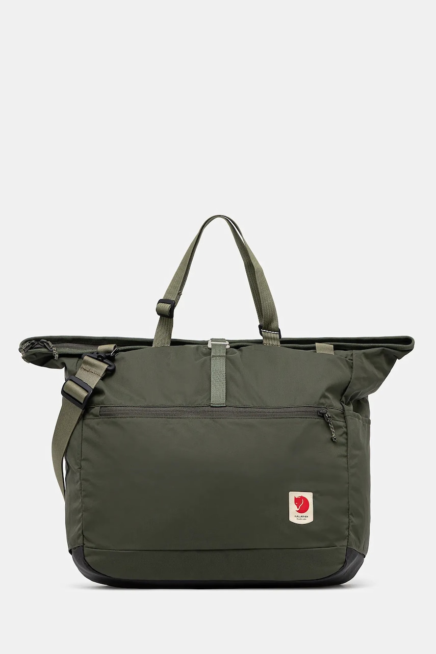 Kabelka Fjallraven High Coast Tote 30L zelená barva, F23200331
