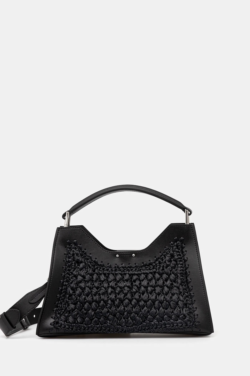 Kabelka Gianni Chiarini AURORA černá barva, BS.11415.COMM.CRHML