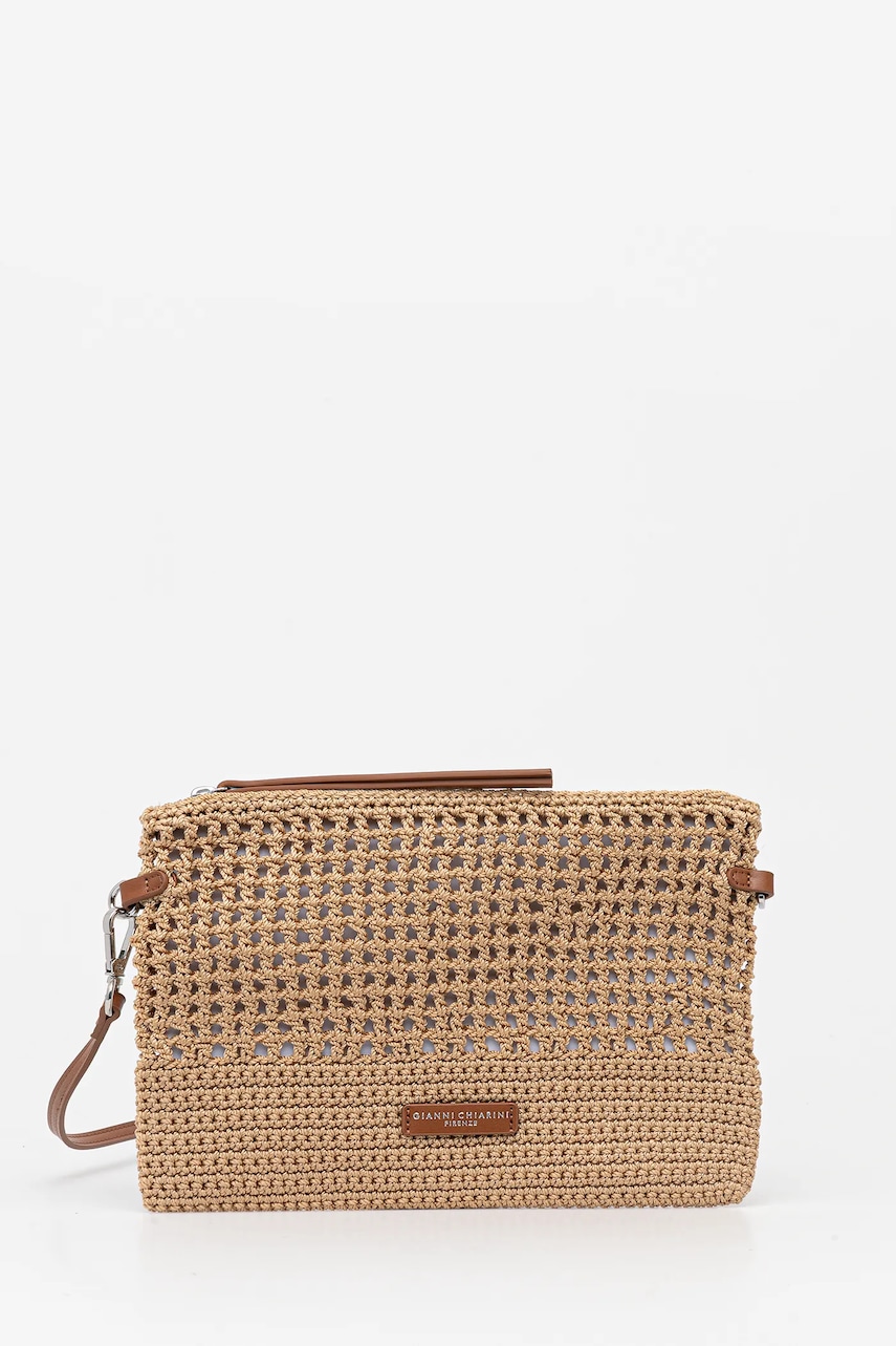 Kabelka Gianni Chiarini VICTORIA zelená barva, BS.11580.SMCRH