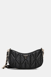 Kabelka Guess ALDINA černá barva, HWGG96 63170