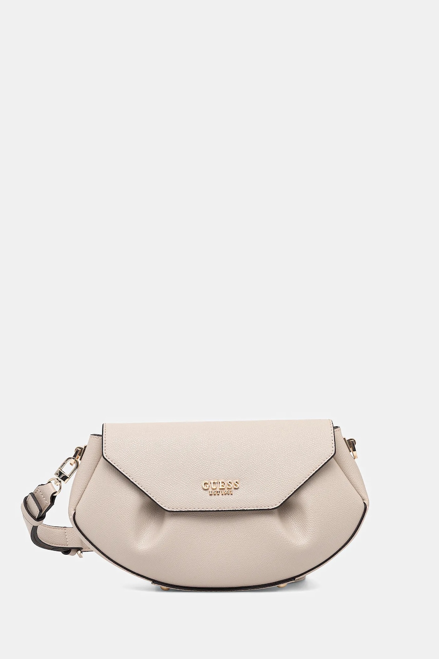 Kabelka Guess AMORETTE béžová barva, HWBG78 98200