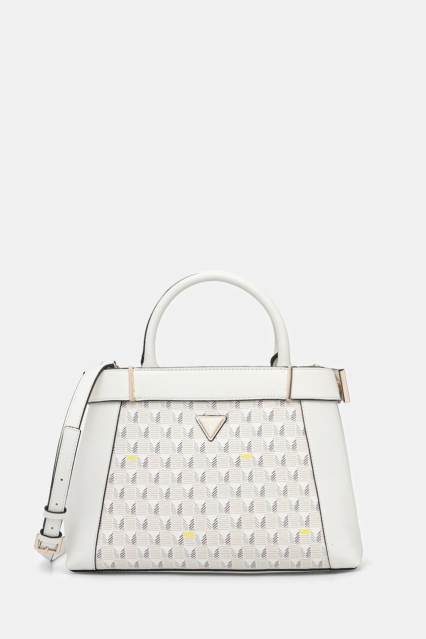 Kabelka Guess bílá barva, HWJT86 81060