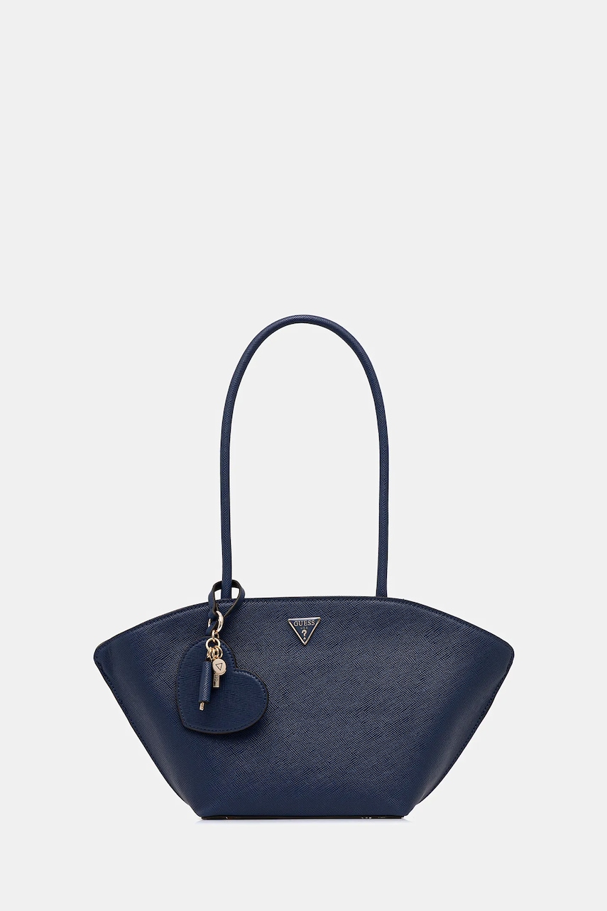 Kabelka Guess BOLENA tmavomodrá barva, HWZG92 07090