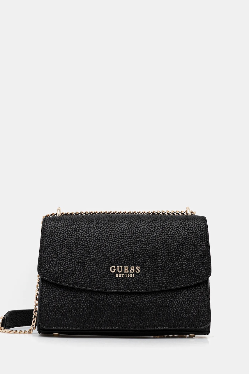 Kabelka Guess CALISTA černá barva, HWBG73 34210