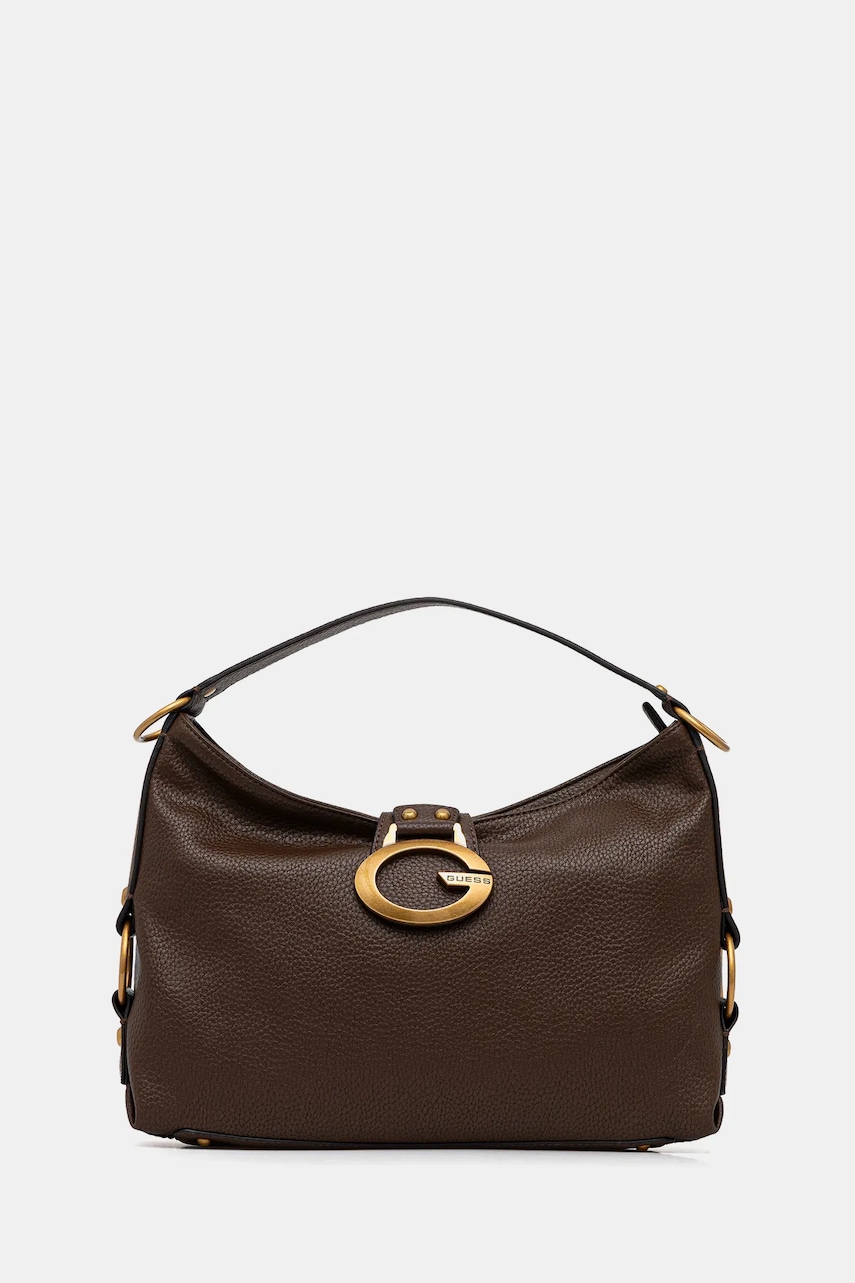 Kabelka Guess CAMDEN hnědá barva, HWBB93 08180