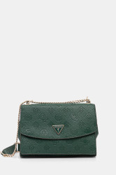 Kabelka Guess CRESIDIA zelená barva, HWPD98 88210