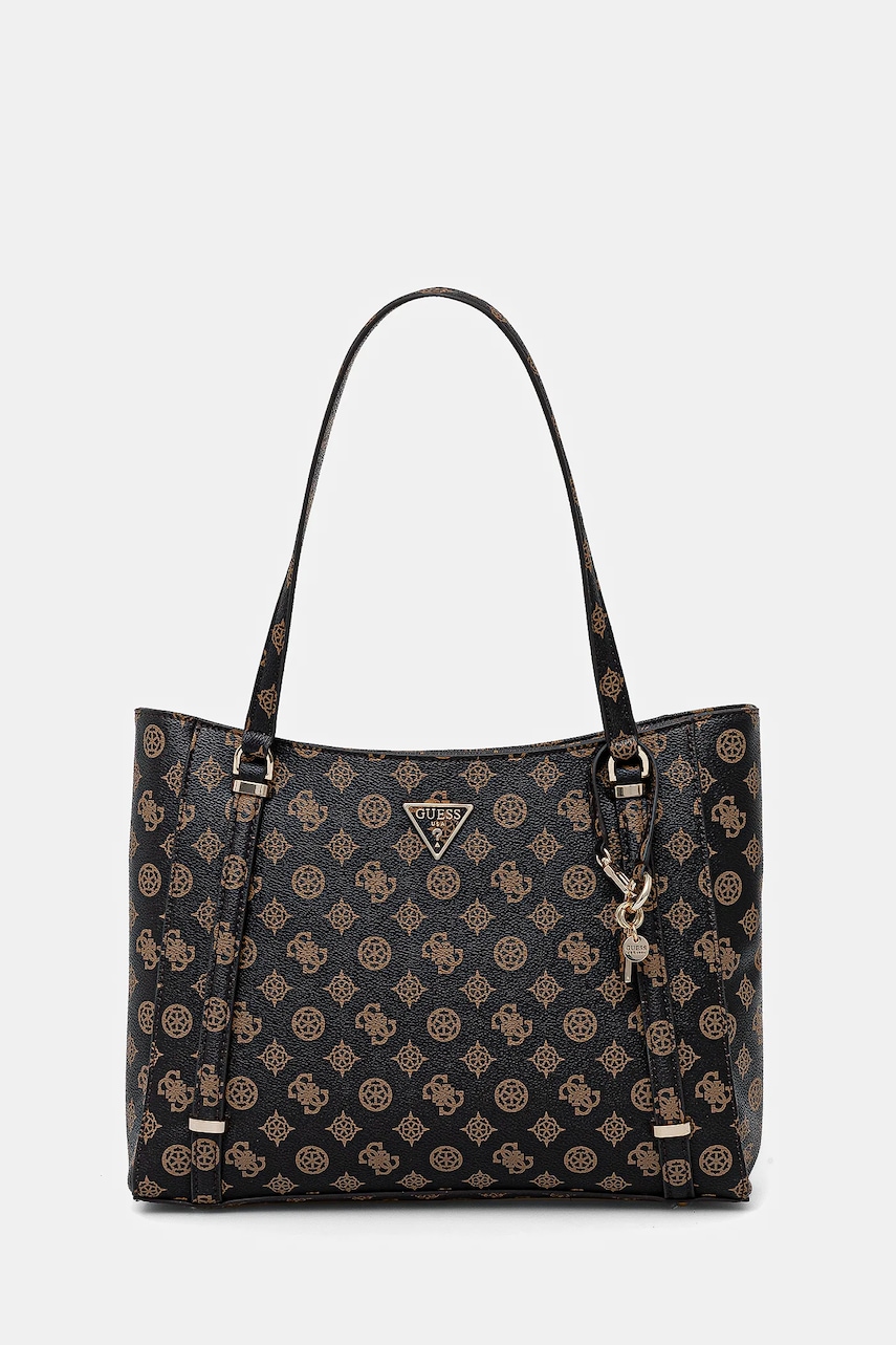 Kabelka Guess DARYNA hnědá barva, HWPG72 08230