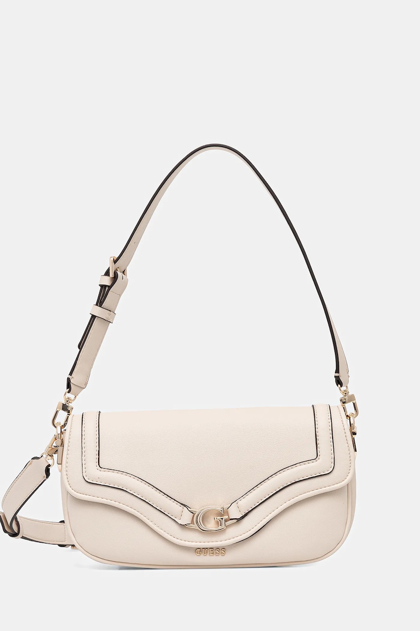 Kabelka Guess DEA béžová barva, HWBG79 93200