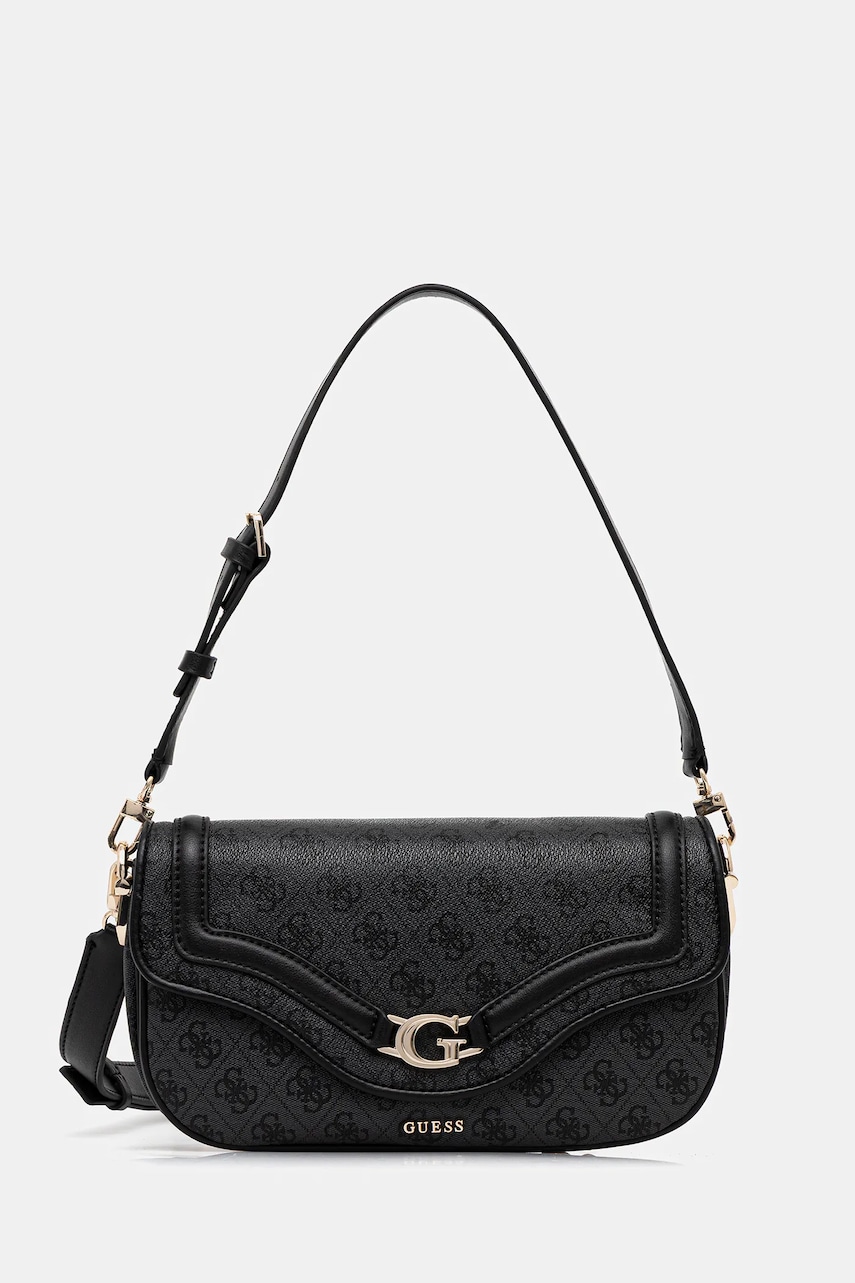 Kabelka Guess DEA šedá barva, HWSG79 93200