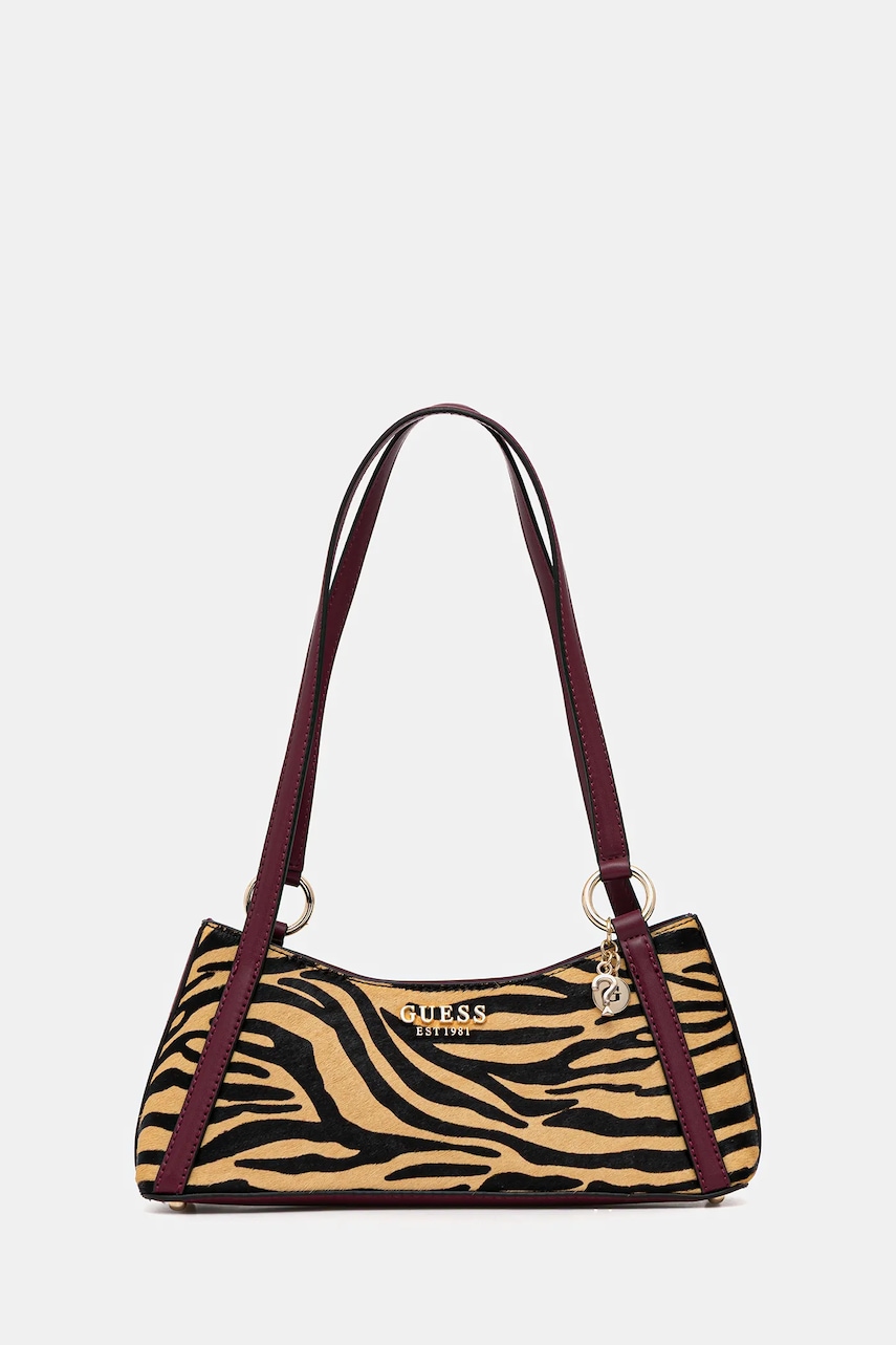 Kabelka Guess DOMITILLA hnědá barva, HWZG75 29180