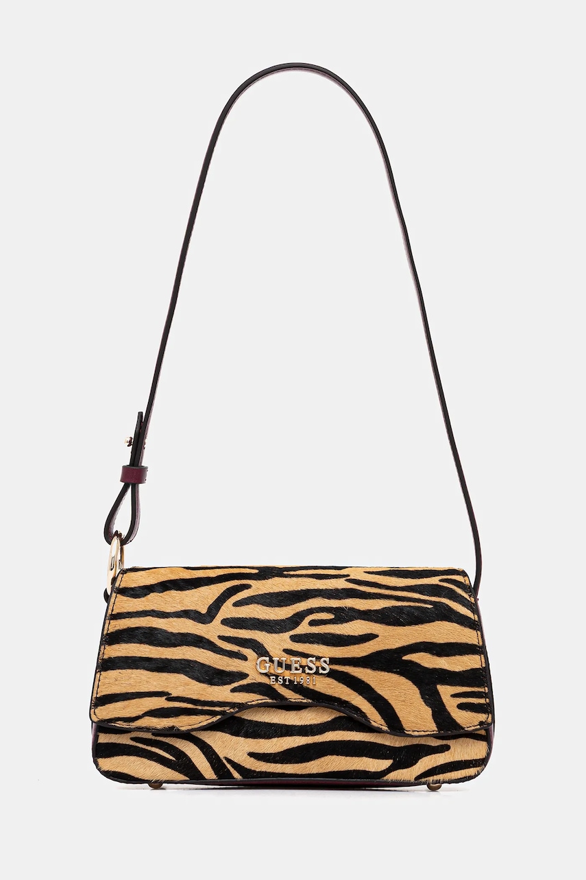 Kabelka Guess DOMITILLA hnědá barva, HWZG75 29780