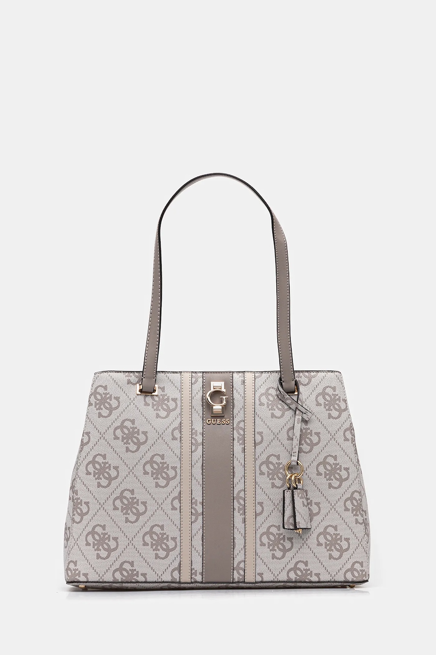 Kabelka Guess ERENIA béžová barva, HWSO78 38230