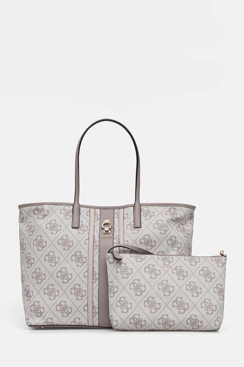 Kabelka Guess ERENIA béžová barva, HWSO78 38240