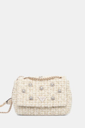 Kabelka Guess EVERLEE béžová barva, HWAT86 79210