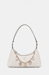 Kabelka Guess EVERLEE bílá barva, HWEG86 79180