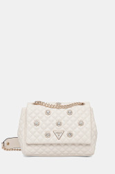 Kabelka Guess EVERLEE bílá barva, HWEG86 79210